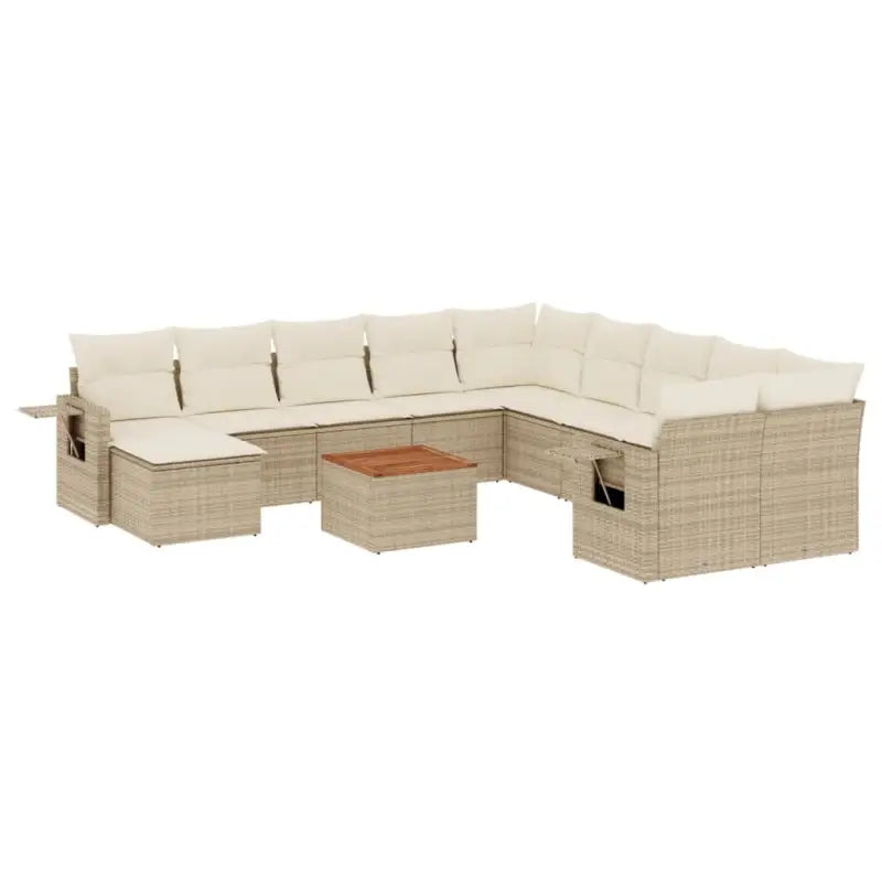 Modulaire tuinbank met beige materiaal en gepoedercoat staal voordelen - Modulaire tuinbanken