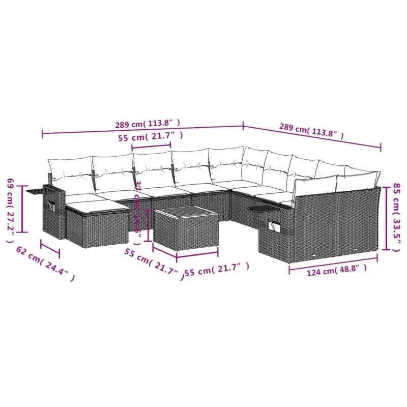 Modulaire tuinbank met beige materiaal en gepoedercoat staal voordelen - Modulaire tuinbanken