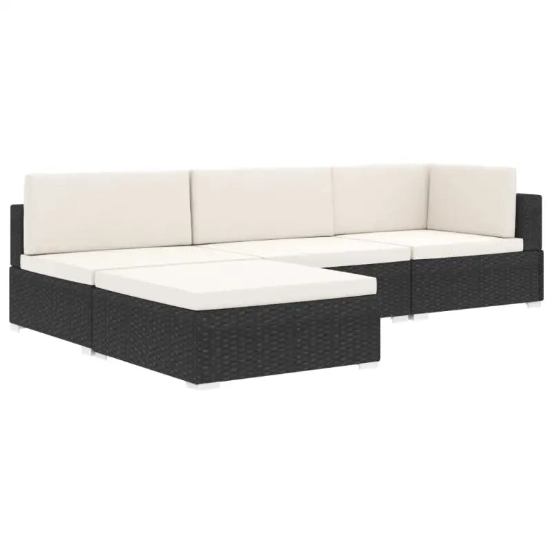 Modulaire tuinbank met gepoedercoat stalen frame voor buitengebruik - Modulaire tuinbanken