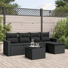 Modulaire tuinbank met grijs materiaal en gepoedercoat staal afmetingen - Zwart / 1 / Met tafel - Modulaire tuinbanken