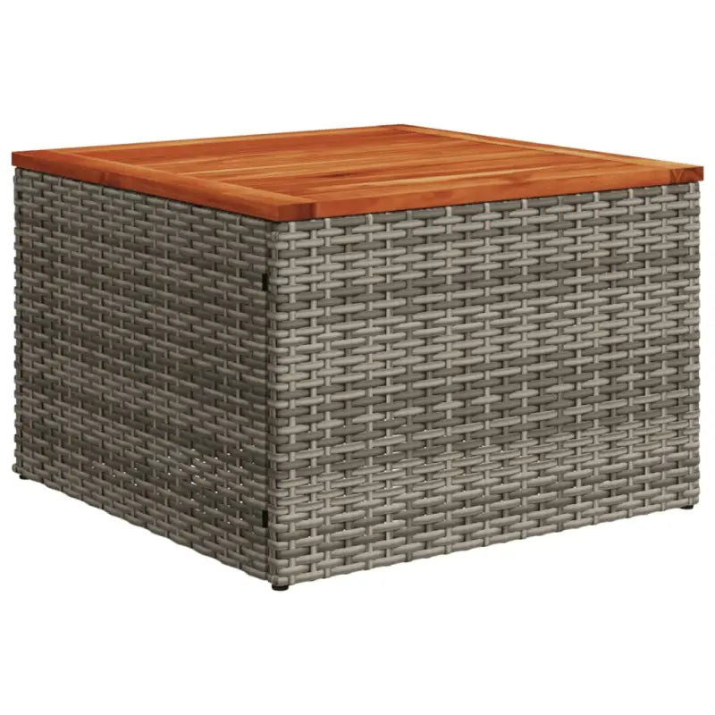 Modulaire tuinbank met grijs materiaal en gepoedercoat staal Afmetingen - Modulaire tuinbanken