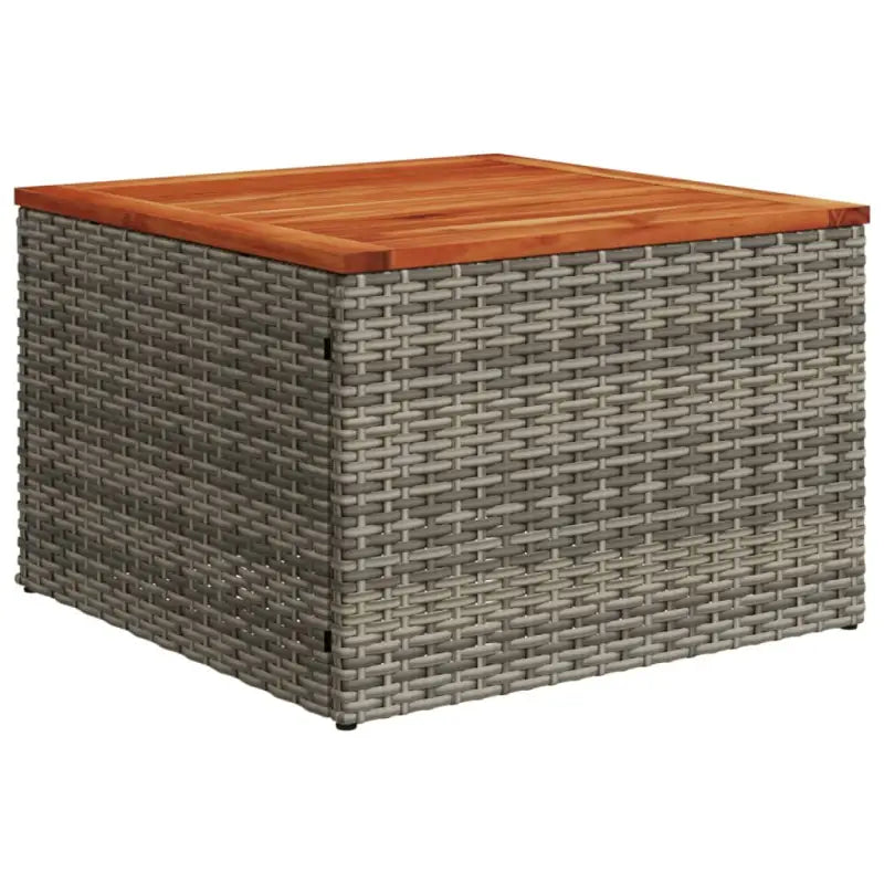 Modulaire tuinbank met grijs materiaal en gepoedercoat staal afmetingen - Modulaire tuinbanken