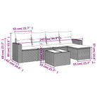 Modulaire tuinbank met grijs materiaal en gepoedercoat staal afmetingen - Modulaire tuinbanken