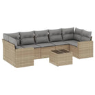 Modulaire tuinbank met waterdichte tas en beige materiaal van gepoedercoat staal - Modulaire tuinbanken