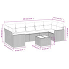 Modulaire tuinbank met waterdichte tas en beige materiaal van gepoedercoat staal - Modulaire tuinbanken