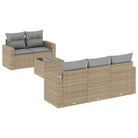 Modulaire tuinbank met waterdichte tas en beige materiaal van gepoedercoat staal - Modulaire tuinbanken