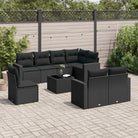 Modulaire tuinbank met waterdichte tas en beige materiaal - Zwart / 1 / Met tafel - Modulaire tuinbanken