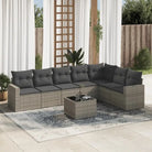 Modulaire tuinbank met waterdichte tas en gepoedercoat staal in beige - Grijs / 1 / Met tafel - Modulaire tuinbanken