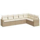 Modulaire tuinbank met waterdichte tas en gepoedercoat staal in beige - Modulaire tuinbanken