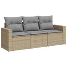 Modulaire tuinbank met waterdichte tas en poly rattan voor buitenplezier - Modulaire tuinbanken