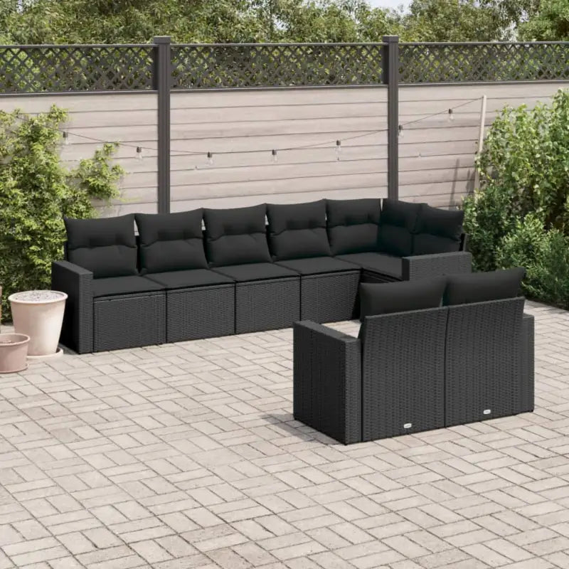 Modulaire tuinbank met waterdichte tas en zwart gepoedercoat staal - Modulaire tuinbanken