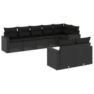 Modulaire tuinbank met waterdichte tas en zwart gepoedercoat staal - Modulaire tuinbanken