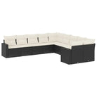 Modulaire tuinbank met waterdichte tas en zwart gepoedercoat staal - Modulaire tuinbanken