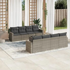 Modulaire tuinbank met waterdichte tas en zwart gepoedercoat staal - Grijs / 9 - Modulaire tuinbanken
