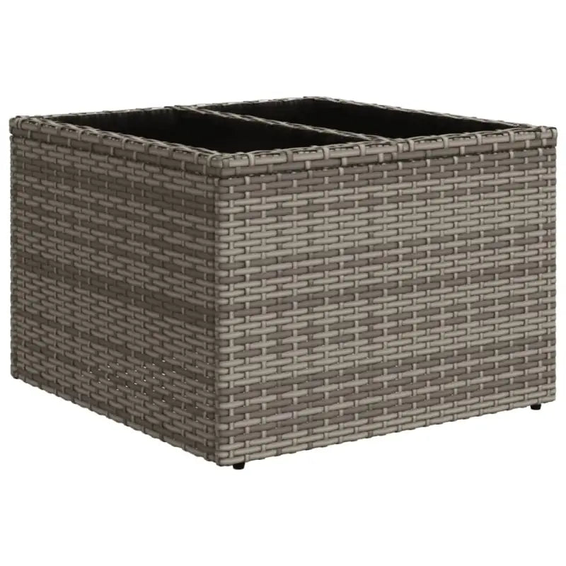 Modulaire tuinbank set in grijs materiaal met gepoedercoat staal - Modulaire tuinbanken