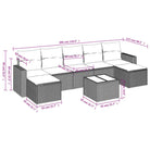 Modulaire tuinbank set met gepoedercoat staal en waterdichte tas - Modulaire tuinbanken