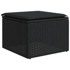 Modulaire tuinbank set met gepoedercoat staal en zwart materiaal - Modulaire tuinbanken
