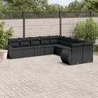 Modulaire tuinbank set met zwart gepoedercoat staal voor buitenplezier - Modulaire tuinbanken