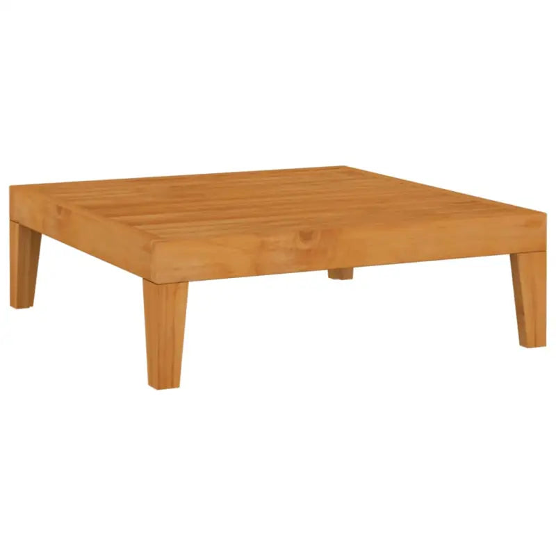 Modulaire tuinbank van massief acaciahout met rustieke charme - Crème / 1 / Tafel - Modulaire tuinbanken