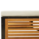 Modulaire tuinbank van massief acaciahout met wasbare hoes - Modulaire tuinbanken