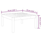 Modulaire tuinbank van massief acaciahout voor stijl en comfort - Modulaire tuinbanken