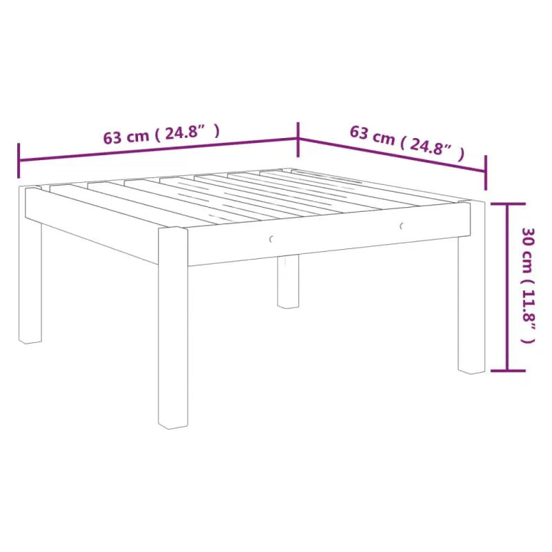 Modulaire tuinbank van massief acaciahout voor stijl en comfort - Modulaire tuinbanken