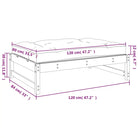 Modulaire tuinbank van massief grenenhout met comfortabele kussens - Modulaire tuinbanken