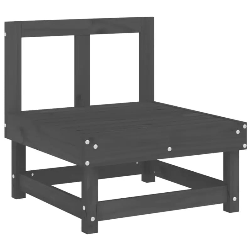 Modulaire tuinbank van massief grenenhout voor gezellig samenzijn - Modulaire tuinbanken