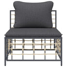Modulaire tuinbank van poly rattan voor modern en weerbestendig tuinplezier - Modulaire tuinbanken