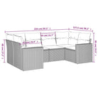 Modulaire tuinbank van zwart materiaal met waterdichte tas en gepoedercoat staal - Modulaire tuinbanken