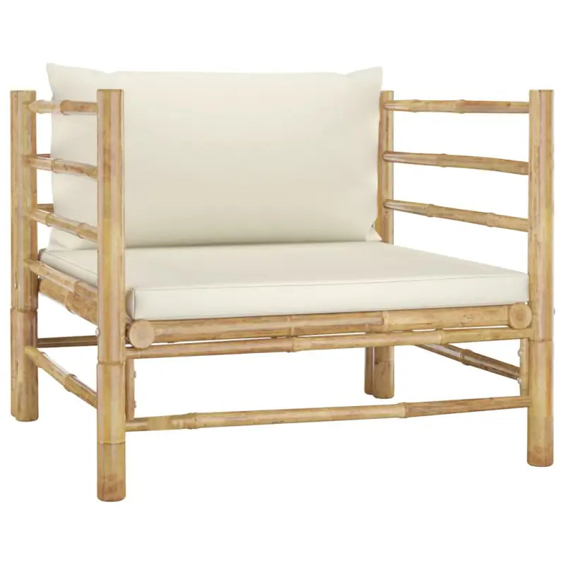 Modulaire tuinbank voor gezellige zithoek in je tuin of terras - Wit / 1 / Fauteuil - Modulaire tuinbanken