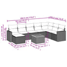 Modulaire tuinbanken in beige materiaal en gepoedercoat staal - Modulaire tuinbanken