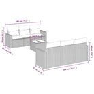 Modulaire tuinbanken in zwart materiaal en gepoedercoat staal - Modulaire tuinbanken