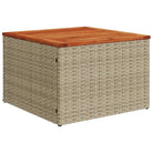 Modulaire tuinbanken met beige materiaal en gepoedercoat staal afmetingen - Modulaire tuinbanken