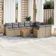 Modulaire tuinbanken met beige materiaal en gepoedercoat staal afmetingen - Modulaire tuinbanken
