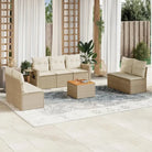 Modulaire tuinbanken met beige materiaal en gepoedercoat staal - Modulaire tuinbanken