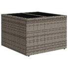 Modulaire tuinbanken met grijs materiaal en gepoedercoat staal afmetingen - Modulaire tuinbanken