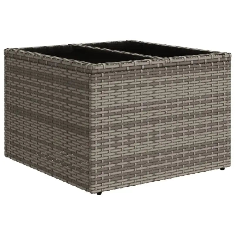 Modulaire tuinbanken met grijs materiaal en gepoedercoat staal afmetingen - Modulaire tuinbanken