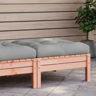 Modulaire tuinbanken met massief grenenhout en comfortabele rug- en zijkussen - Natuurlijk douglashout / 1