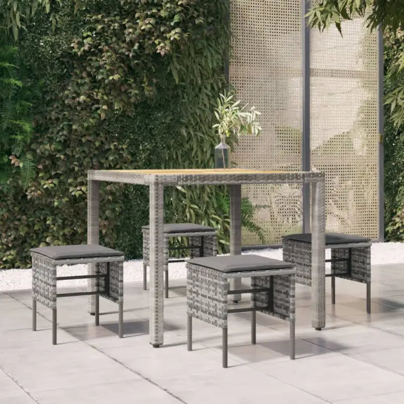 Modulaire tuinbanken met poly rattan en eenvoudig schoon te maken onderdelen - Modulaire tuinbanken