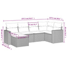 Modulaire tuinbanken met zwart materiaal en gepoedercoat staal - Modulaire tuinbanken