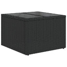 Modulaire tuinbanken met zwart materiaal en gepoedercoat staal - Modulaire tuinbanken
