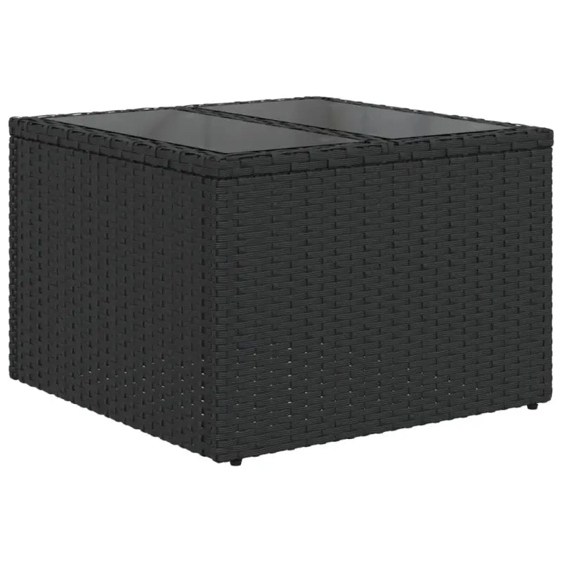 Modulaire tuinbanken met zwart materiaal en gepoedercoat staal - Modulaire tuinbanken