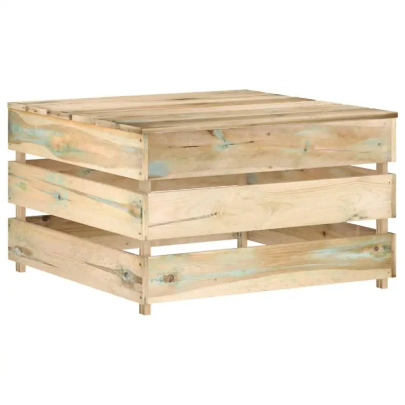 Modulaire tuinbanken van geïmpregneerd grenenhout - Modulaire tuinbanken