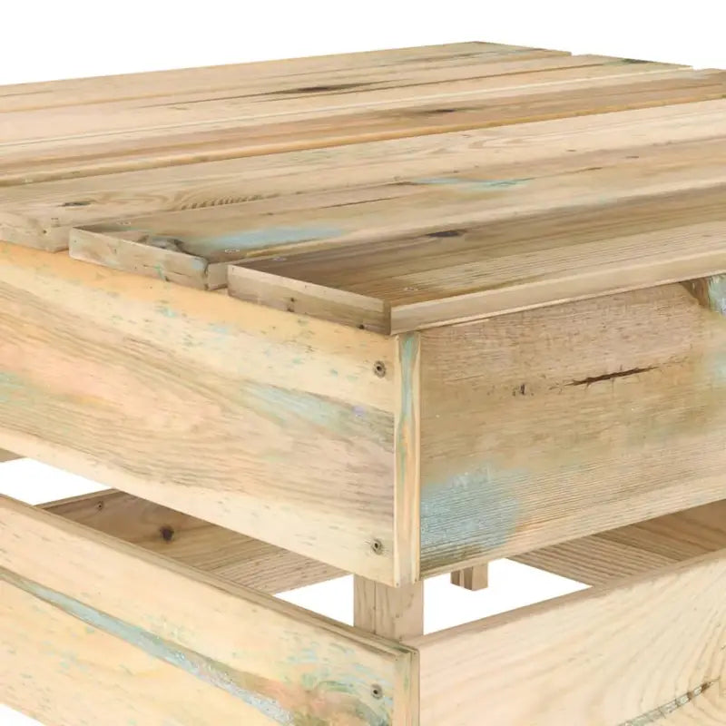 Modulaire tuinbanken van geïmpregneerd grenenhout - Modulaire tuinbanken