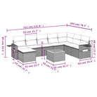Modulaire tuinbanken van gepoedercoat staal in zwart materiaal - Modulaire tuinbanken