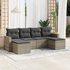 Modulaire tuinbanken van gepoedercoat staal met waterdichte tas in beige materiaal - Lichtgrijs / 1 / Zonder tafel
