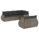 Modulaire tuinbanken van grijs materiaal en gepoedercoat staal - Modulaire tuinbanken