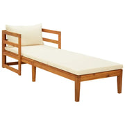 Modulaire tuinbanken van massief acaciahout met dikte kussen voor comfort - Modulaire tuinbanken