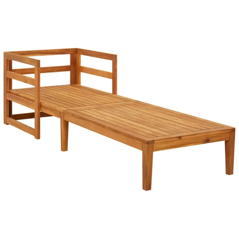 Modulaire tuinbanken van massief acaciahout met dikte kussen voor comfort - Modulaire tuinbanken
